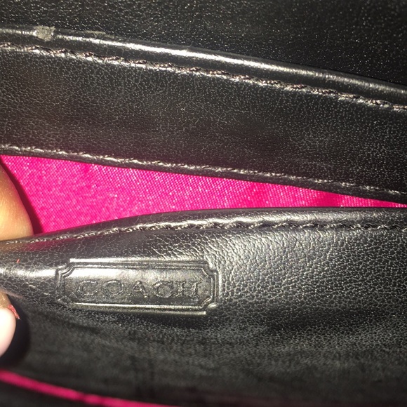 Coach Signature Wristlet - Picture 6 of 8